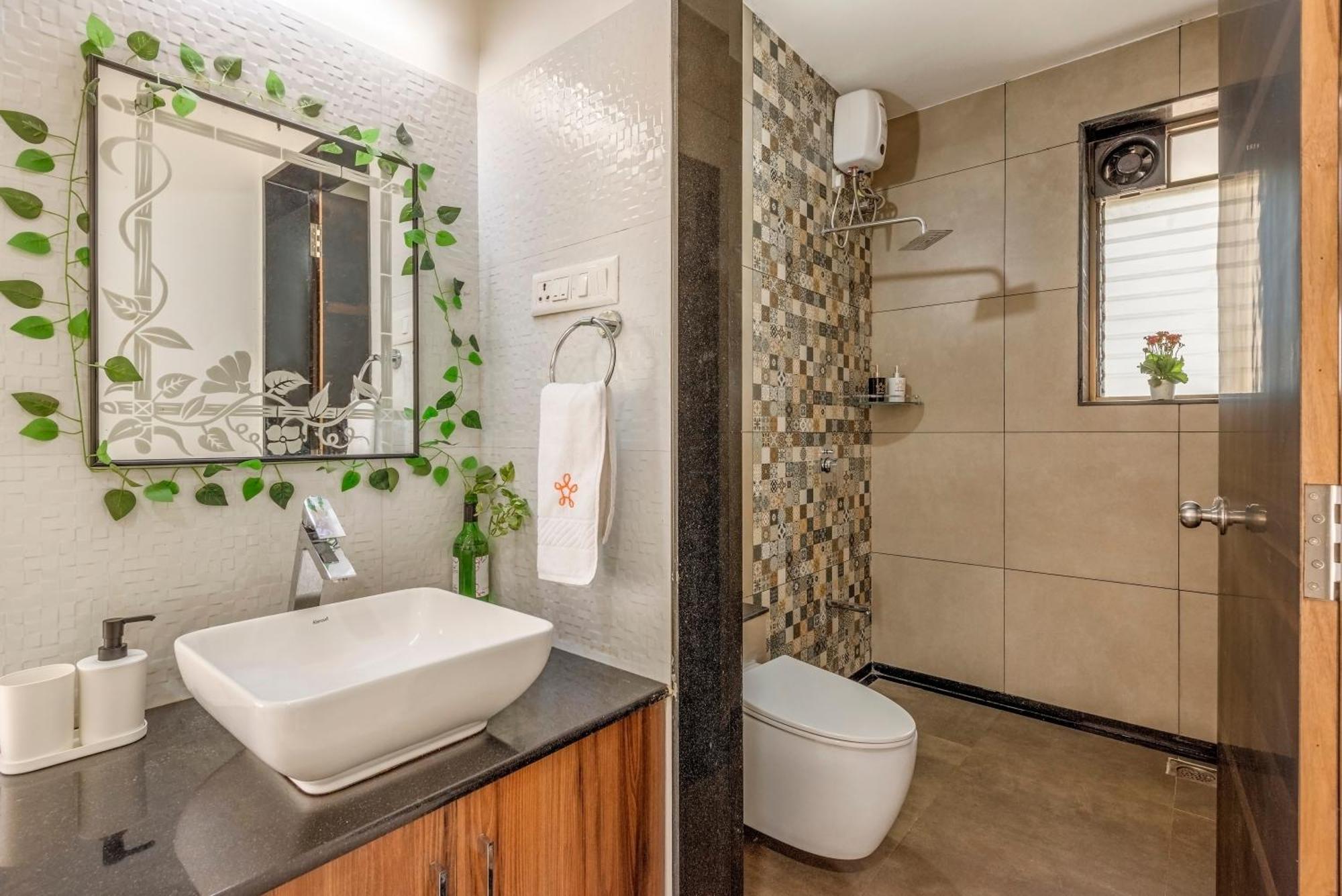 Saffronstays Lakeview Nivara - Farm Stay Villa With Private Pool Near Pune Bagian luar foto